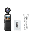 Mini Body Camara Profesional Full Hd | Grabación 180° Negro 1