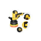 Pulidora Eléctrica Rotativa Portátil Kit Almohadillas  2