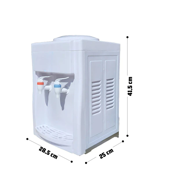 Dispensador Eléctrico De Mesa Blanco, 2 Canillas 20l Blanco 3