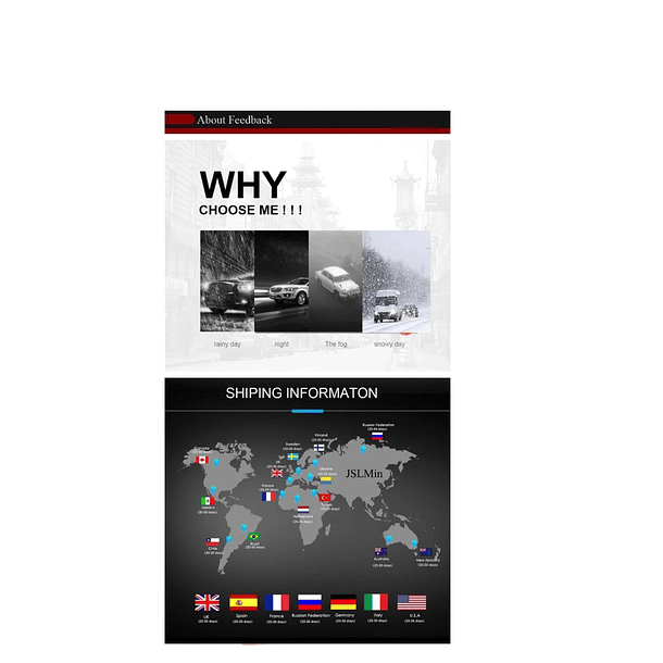 X2 Barra Focos Neblineros Led 18w Blanco Expansion Auto Moto 2