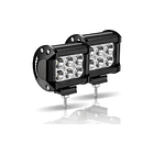 X2 Barra Focos Neblineros Led 18w Blanco Expansion Auto Moto 1
