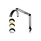 Lámpara Led Media Luna 42cm Soporte Brazo Manicura Cejas 1