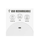 Lampara Recargable Plegable Led Camping Escritorio 4