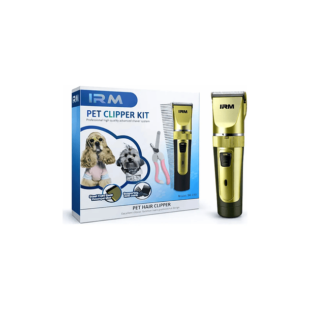 Kit Máquina Cortapelo Mascotas Recargable Variado 1