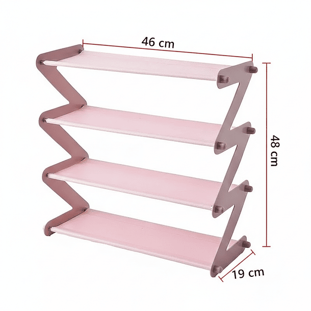 Zapatero Armable Modelo Z Zapatera Organizador 6