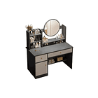 Tocador Moderno Con Espejo Led Iluminado 100x40x128 1