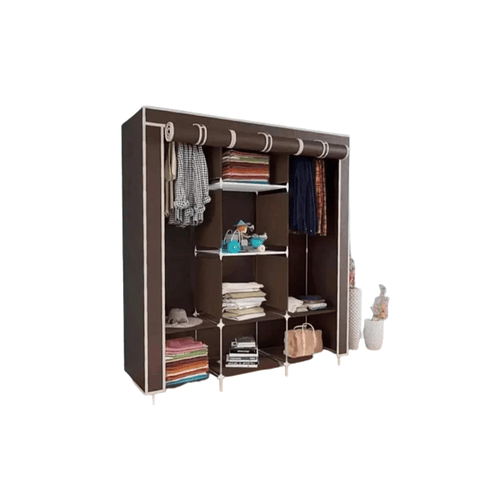 Practico Armario Armable Grande De Tela Ideal.  Para El Hogar 