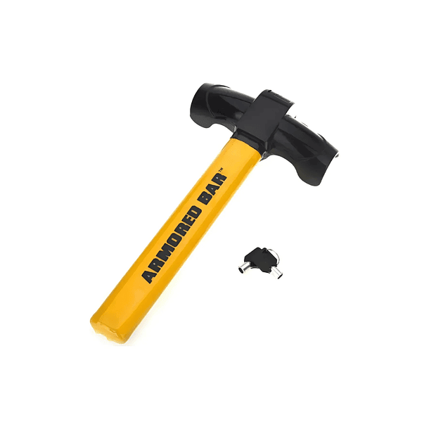 Traba Volante Antirrobo Acero Tranca Candado 3