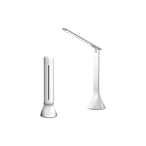 Lampara De Escritorio Plegable Usb Luz Led Touch Blanco