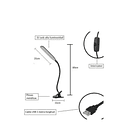 Lampara Led Usb Flexible Escritorio Pinzas Protección Vista 4