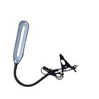 Lampara Led Usb Flexible Escritorio Pinzas Protección Vista 1