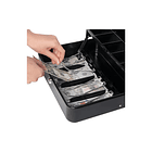 Caja Fuerte De Seguridad Metálica Para Dinero Con Llaves Color Negro 3