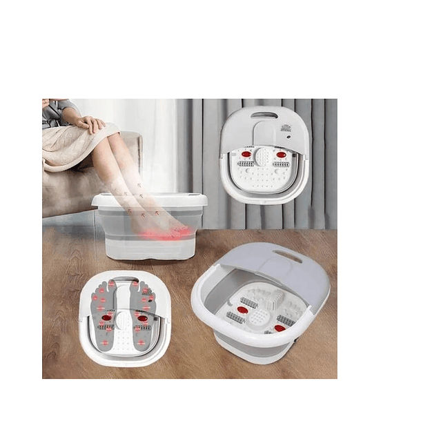 Spa Masajeador De Pies Bañera Plegable Electrica Hidromasaje  5
