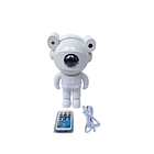 Luz Genérica Lampara y parlante astronauta color blanco 19cm x 9cm 1