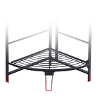 Estante Organizador Esquinero 4 Niveles Negro 4