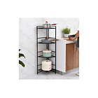 Estante Organizador Esquinero 4 Niveles Negro 2