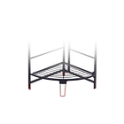 Estante Organizador Esquinero 4 Niveles Negro 5