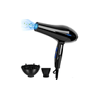 Secador De Cabello Profesional 4 Velocidades Voluminizador Negro 4