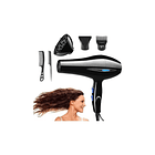 Secador De Cabello Profesional 4 Velocidades Voluminizador Negro 5