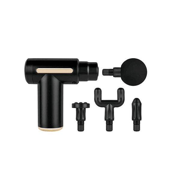 Pistola masajeadora para cuerpo Bivena Massageador Elétrico Massageador Portátil negro 3