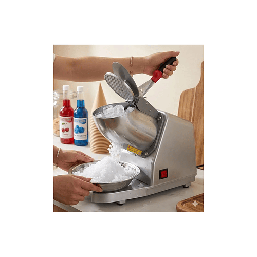 Picador Triturador Moledor Hielo Eléctrico En Forma Granizada  