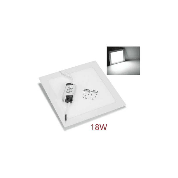 Plafón Led 18w Irm Iluminación Potente Y Diseño Extra Plano 3