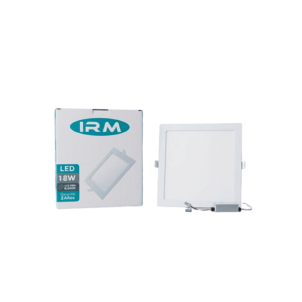 Plafón Led 18w Irm Iluminación Potente Y Diseño Extra Plano 1