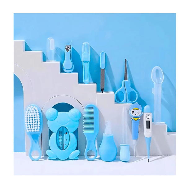 Kit De Cuidado E Higiene Para Bebés Recién Nacidos 13 Piezas 2