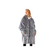Maxi Poleron Polar Unisex Chiporro Con Capucha Oversize