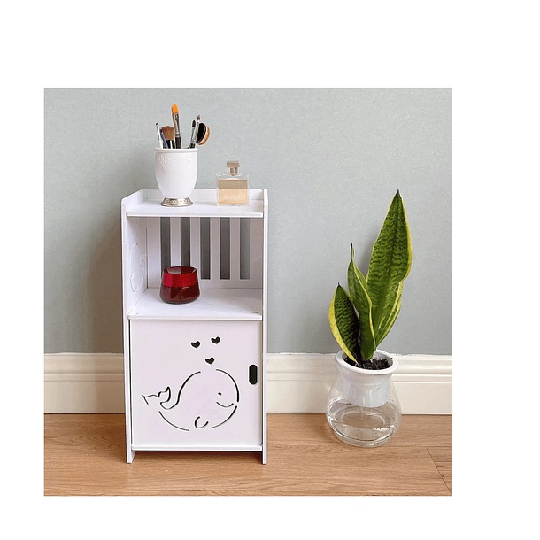 Velador Organizador Repisa Estante Niño Mesa De Noche 3