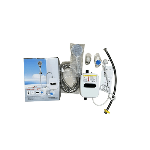 Calentador De Agua Eléctrico + Ducha Sin Tanque Instantanea 