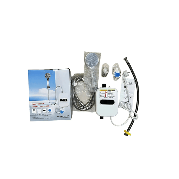 Calentador De Agua Eléctrico + Ducha Sin Tanque Instantanea  1