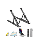 Soporte Notebook Aluminio Portatil Ajustable Y Plegable 1