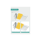 Set Kit De Herramientas Manuales | Maletín 12 Piezas Esenciales | Incluye Alicate, Destornilladores, Cartonero y Llaves Allen | Ideal Hogar y Emergencias 2