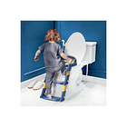 Asiento de Entrenamiento para Baño para Niños con Escalera Antideslizante, Taburete Plegable Infantil  3