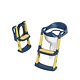 Asiento de Entrenamiento para Baño para Niños con Escalera Antideslizante, Taburete Plegable Infantil 