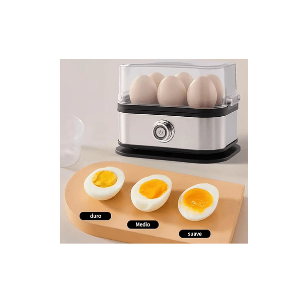 Cocedor De Huevos Eléctrico Capacidad 6 Huevos Facil De Usar Agregar a favoritos 3
