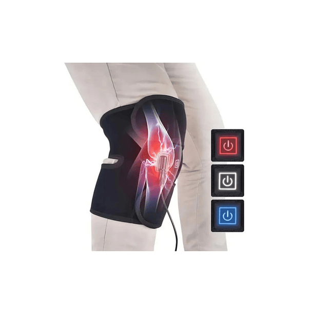 Rodillera Térmica Eléctrica | Masajeador Rodilla | Alivio Dolor Articular Artritis | Calor Ajustable USB | Recuperación Lesiones | Muslo y Pantorrilla 4