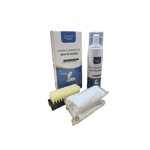 Kit De Limpieza Zapatillas Espuma Limpiadora Blanqueador