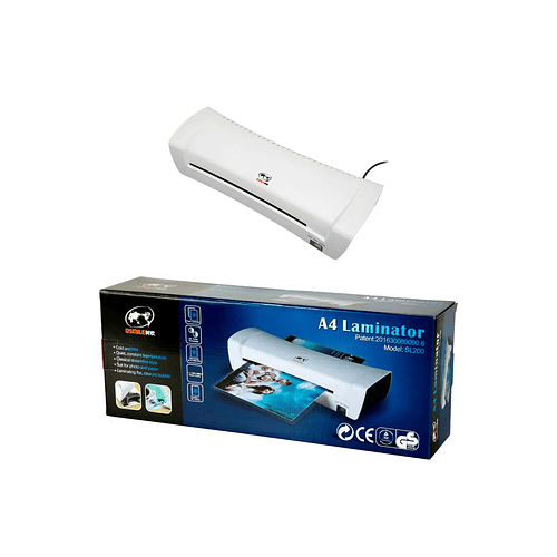 Termolaminadora Plastificadora A4 Frío Y Calor Modelo Sl200