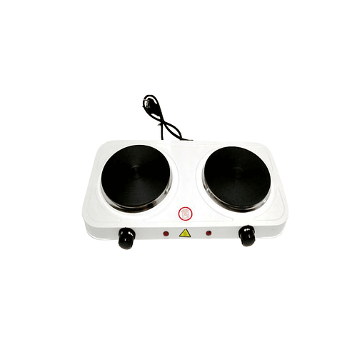 Cocinilla Eléctrica 2 Platos 2000w Doble Hot Grill Portatil