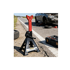 Caballete De Trabajo Plegable | Banquillo Soporte Metálico | Antideslizante Y Portátil | Ideal Construcción Y Taller | Alta Resistencia 4