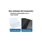 Espejo Led Para Auto Visera 3 Modos De Luz Carga Usb 3