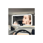 Espejo Led Para Auto Visera 3 Modos De Luz Carga Usb 4