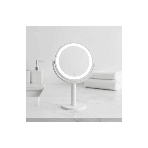 Espejo Cosmetiquero Con Luz Led De Mesa 2
