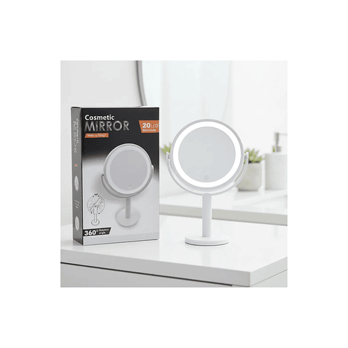 Espejo Cosmetiquero Con Luz Led De Mesa