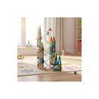 Juego De Bloques Magnéticos 97 Piezas Toboganes Educativos 2