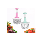 Picador De Verduras Manual Cortador Multifuncional 2 Litros 3
