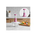 Picador De Verduras Manual Cortador Multifuncional 2 Litros 5