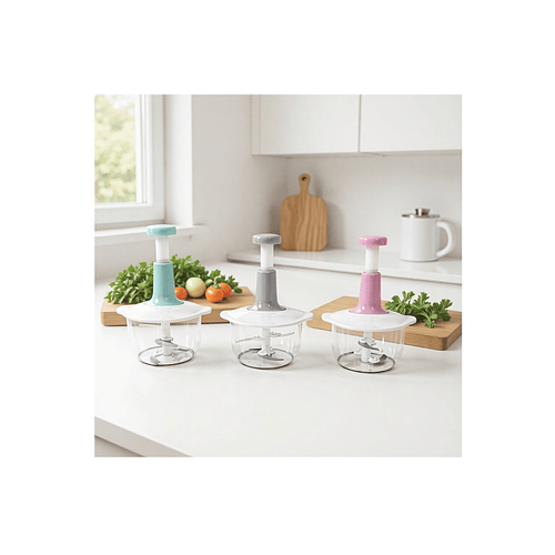 Picador De Verduras Manual Cortador Multifuncional 2 Litros